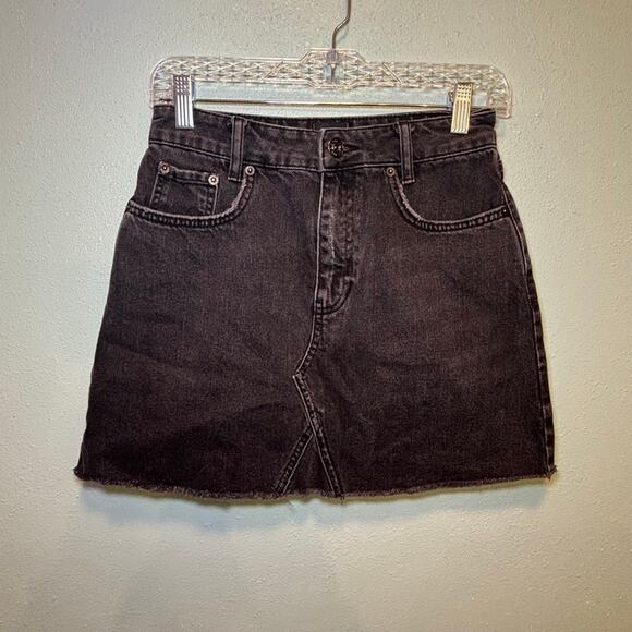 BDG Dresses & Skirts - Women's BDG Black Denim Mini Skirt Size S